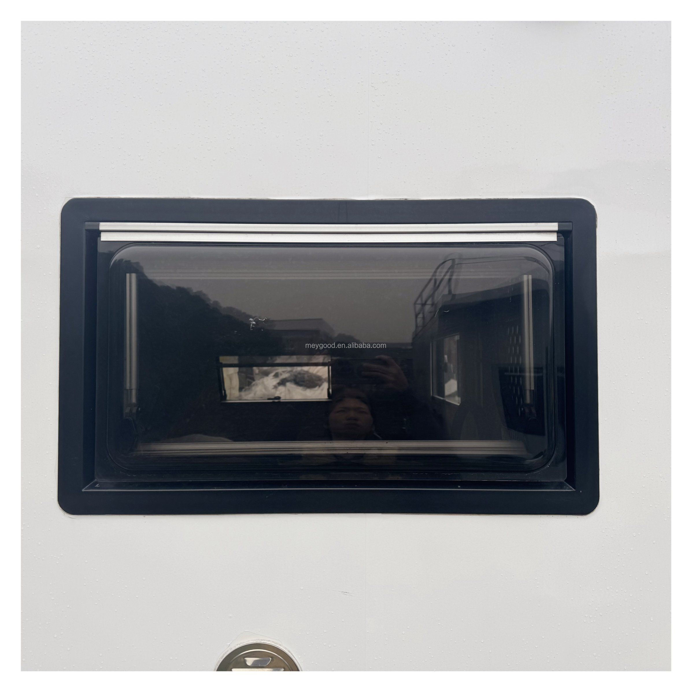 Curtain Curtain - Durable Aluminum Alloy windows with Sunshade