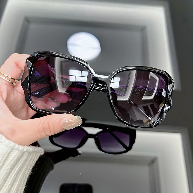 Decorative Mirror - Vintage Oversized Sunglasses Women Brand Big
