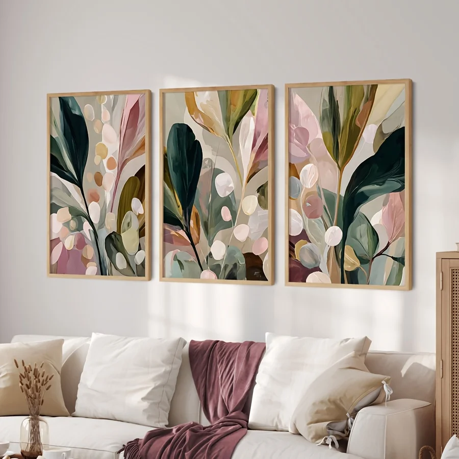 Large-sized 3pcs/set Bohemian  - Abstract Canvas Set review and price