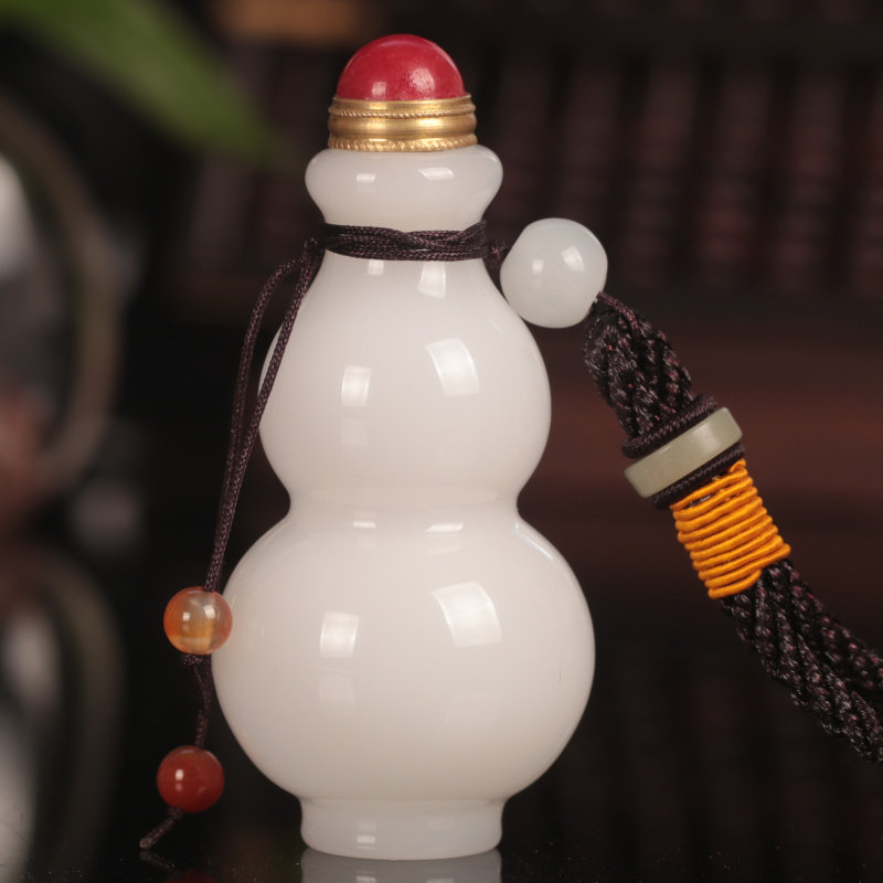 Hand‑Blown Glass Snuff Bottle  - Decorative Mirror review and price