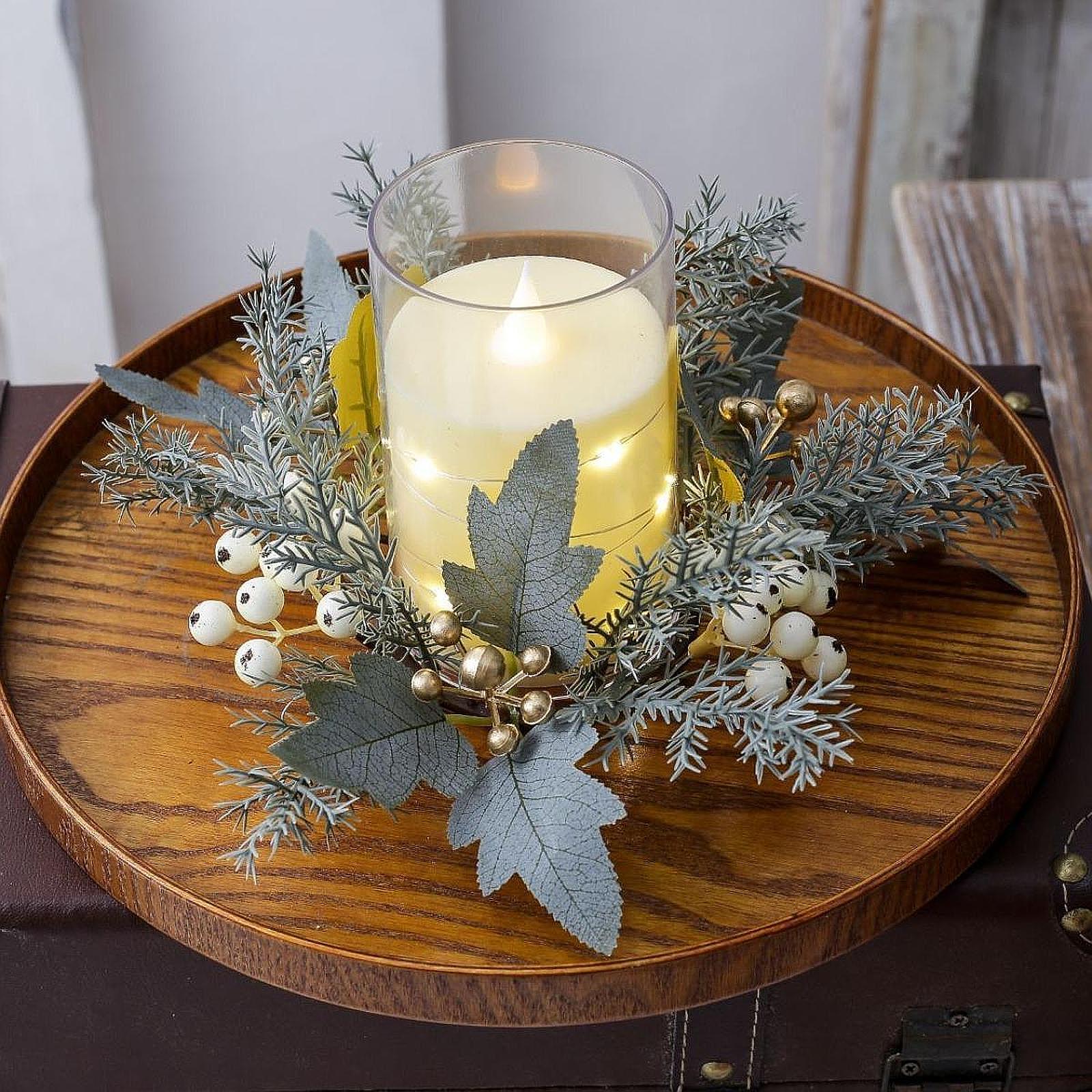 Handmade Artificial Flower Can - Candle Holder Decor review and price