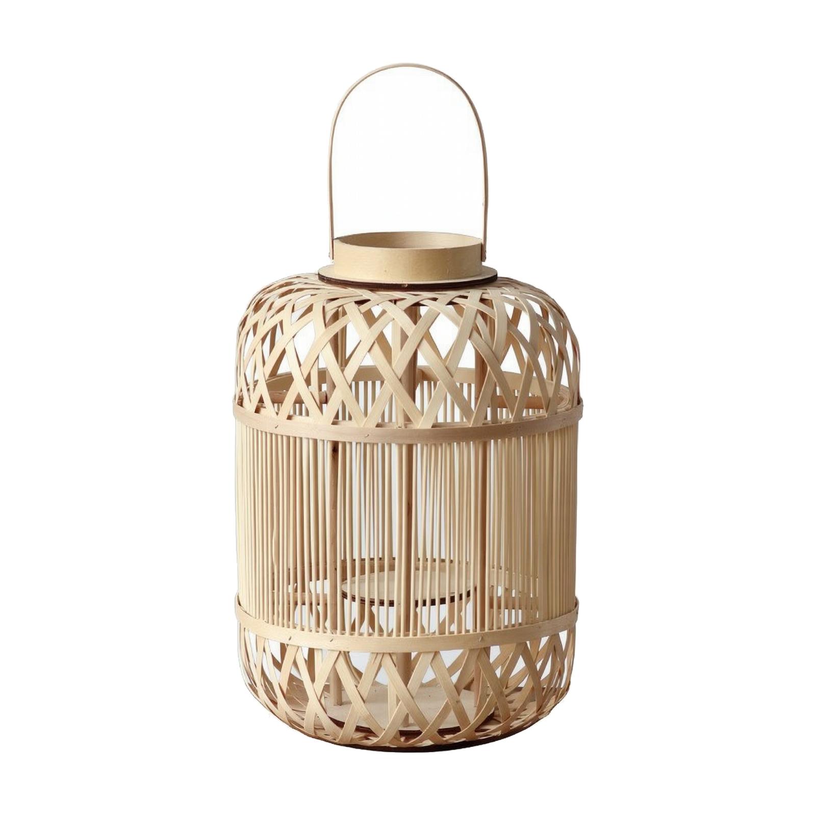 Decorative Bamboo Candle Lante - Candle Holder Decor review and price