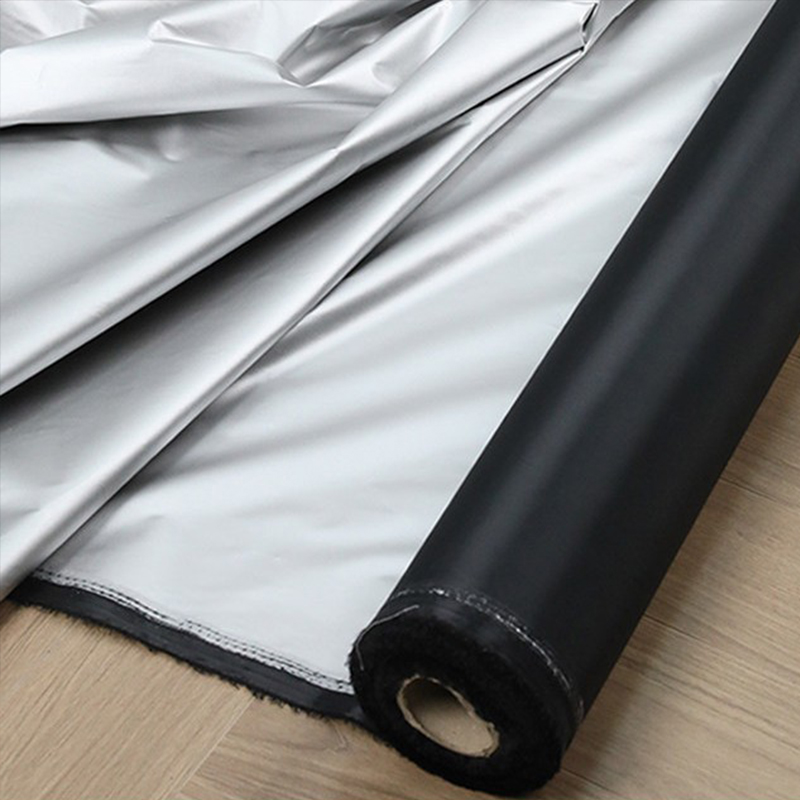1m Black Silver Coated Blackou - Curtain Curtain review and price
