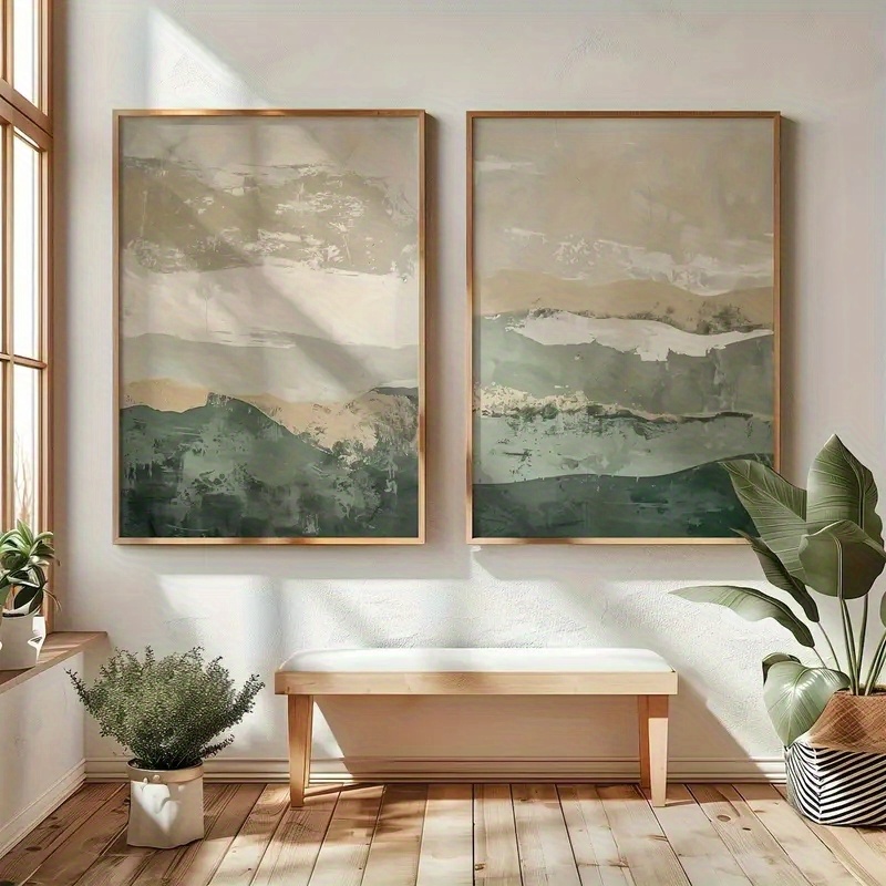 2pcs/set Wabi Sabi Abstract Ge - Abstract Canvas Set review and price