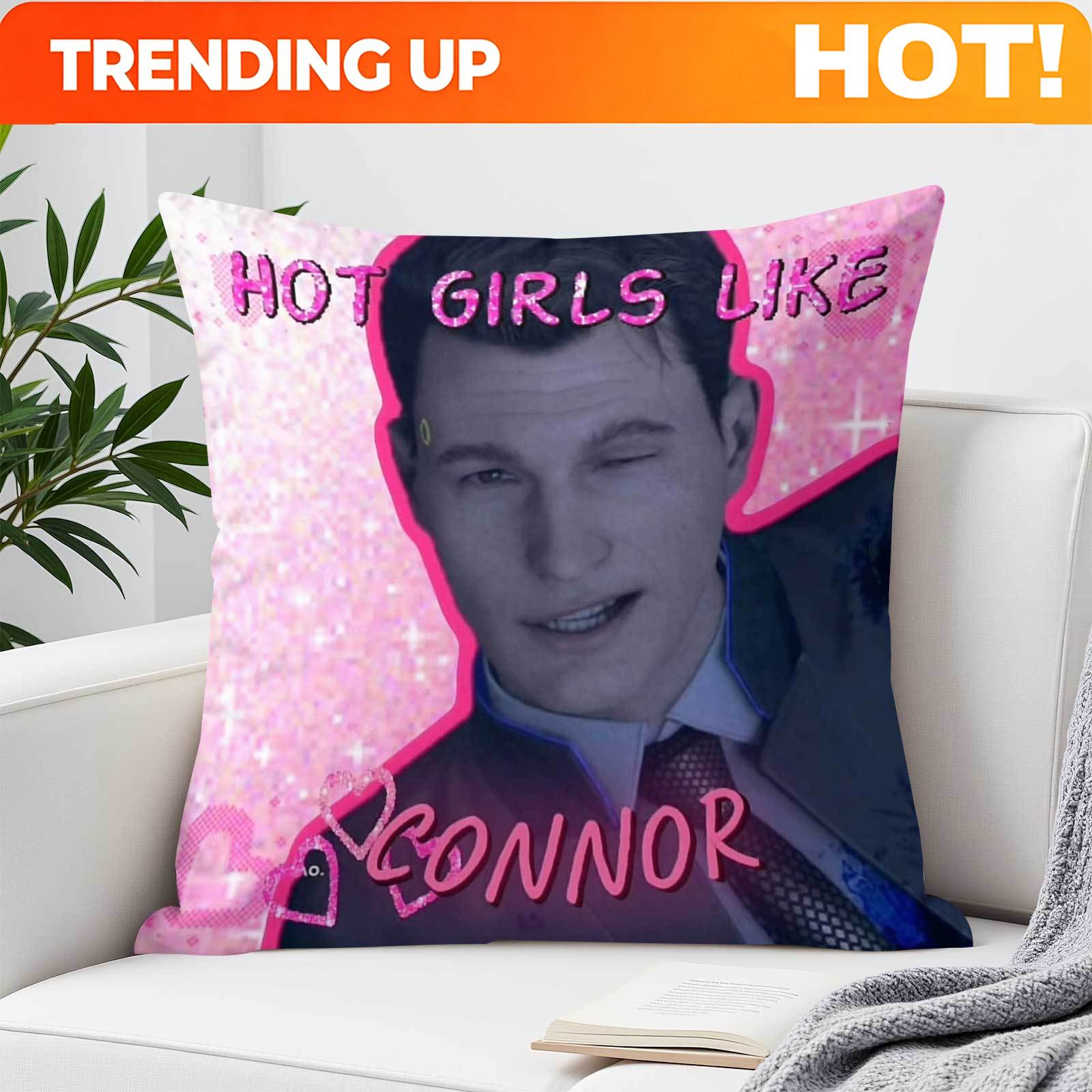 Customize 1pc CONNOR SO HOT Pi - Throw Pillow review and price