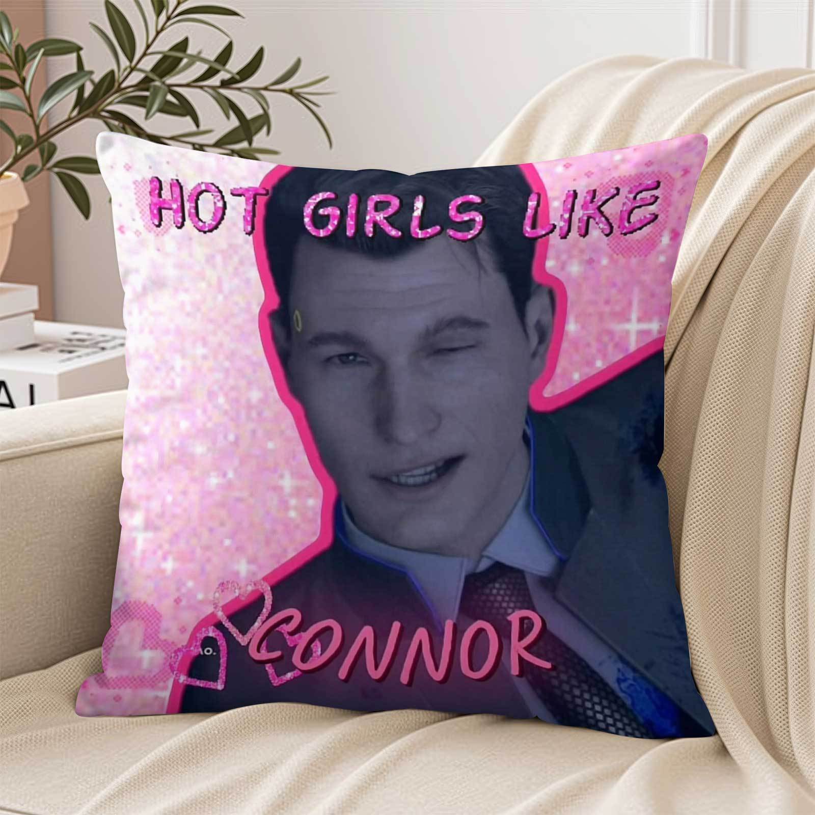 Customize 1pc CONNOR SO HOT Pi - Throw Pillow review and price