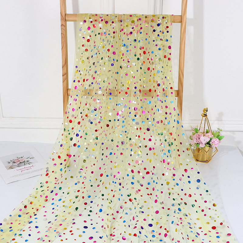 Colorful Polka Dot Gold Foil T - Table Runner review and price