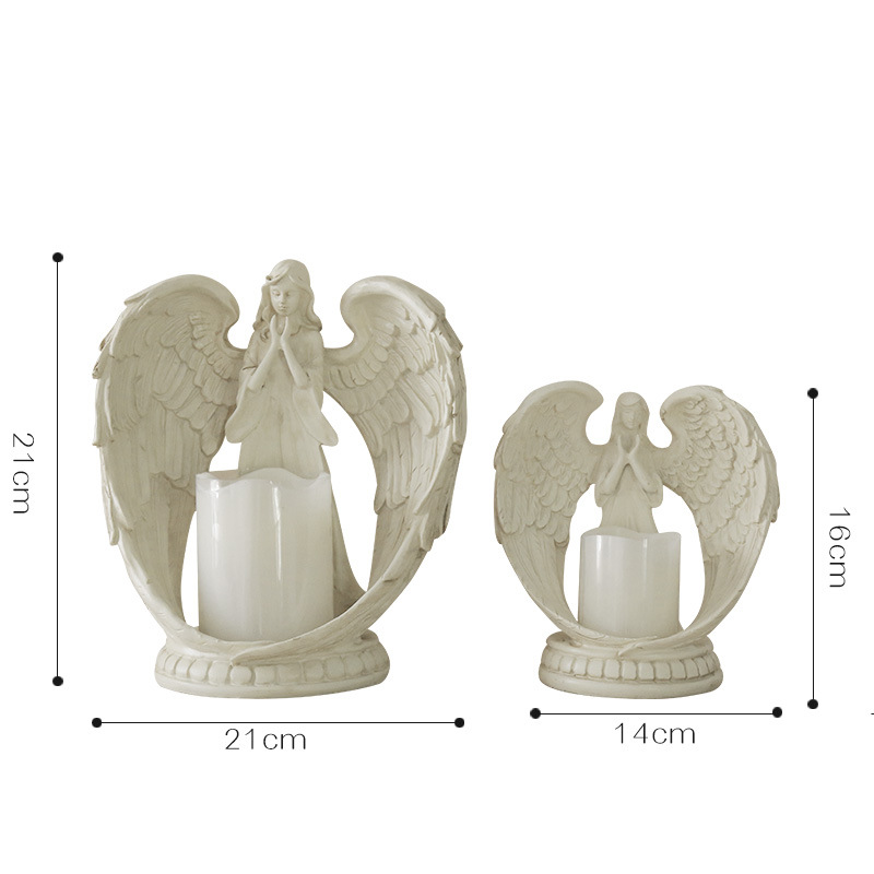 WW resin angel electronic cand - Candle Holder Decor review and price