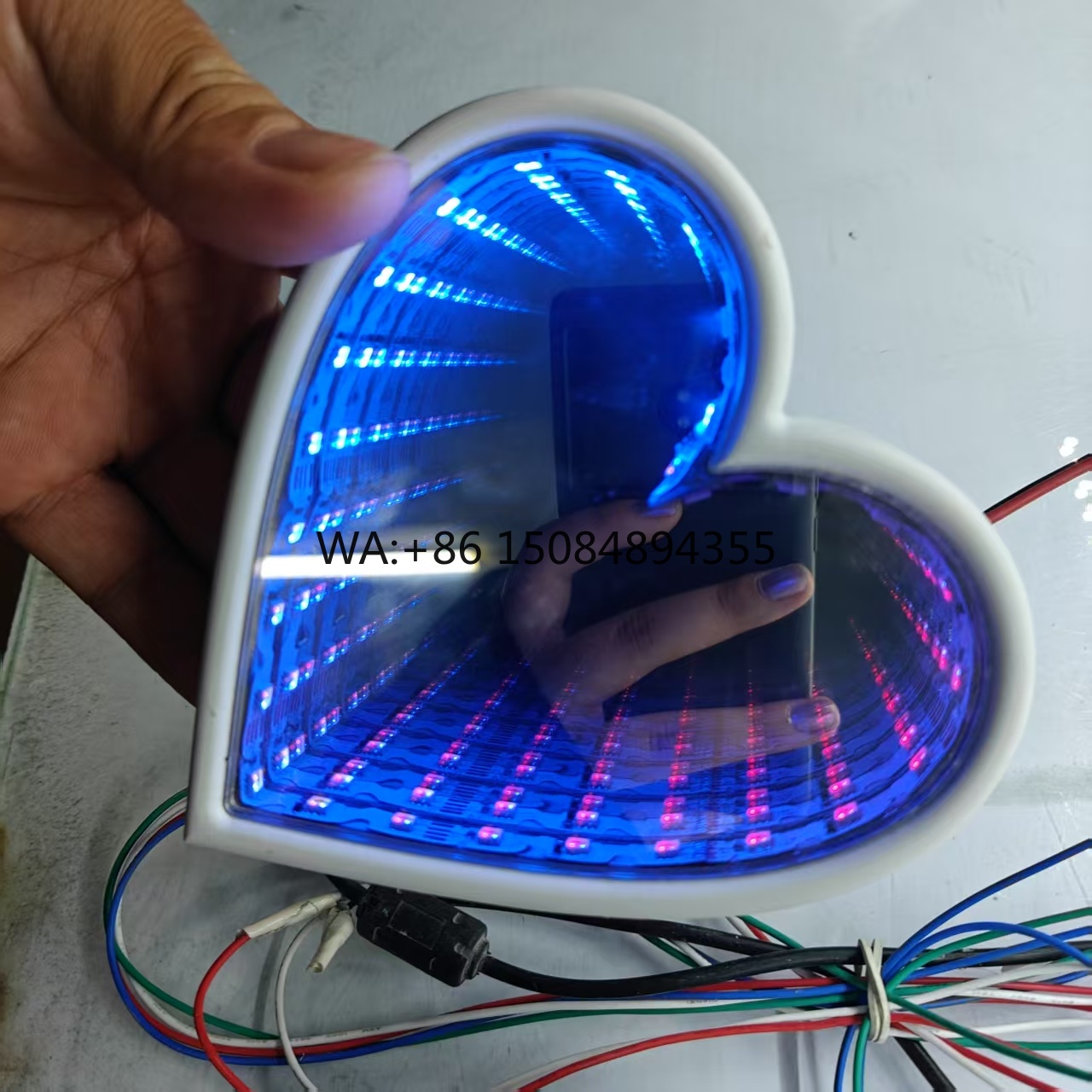 3D Multi-Color Infinity Mirror - Decorative Mirror review and price