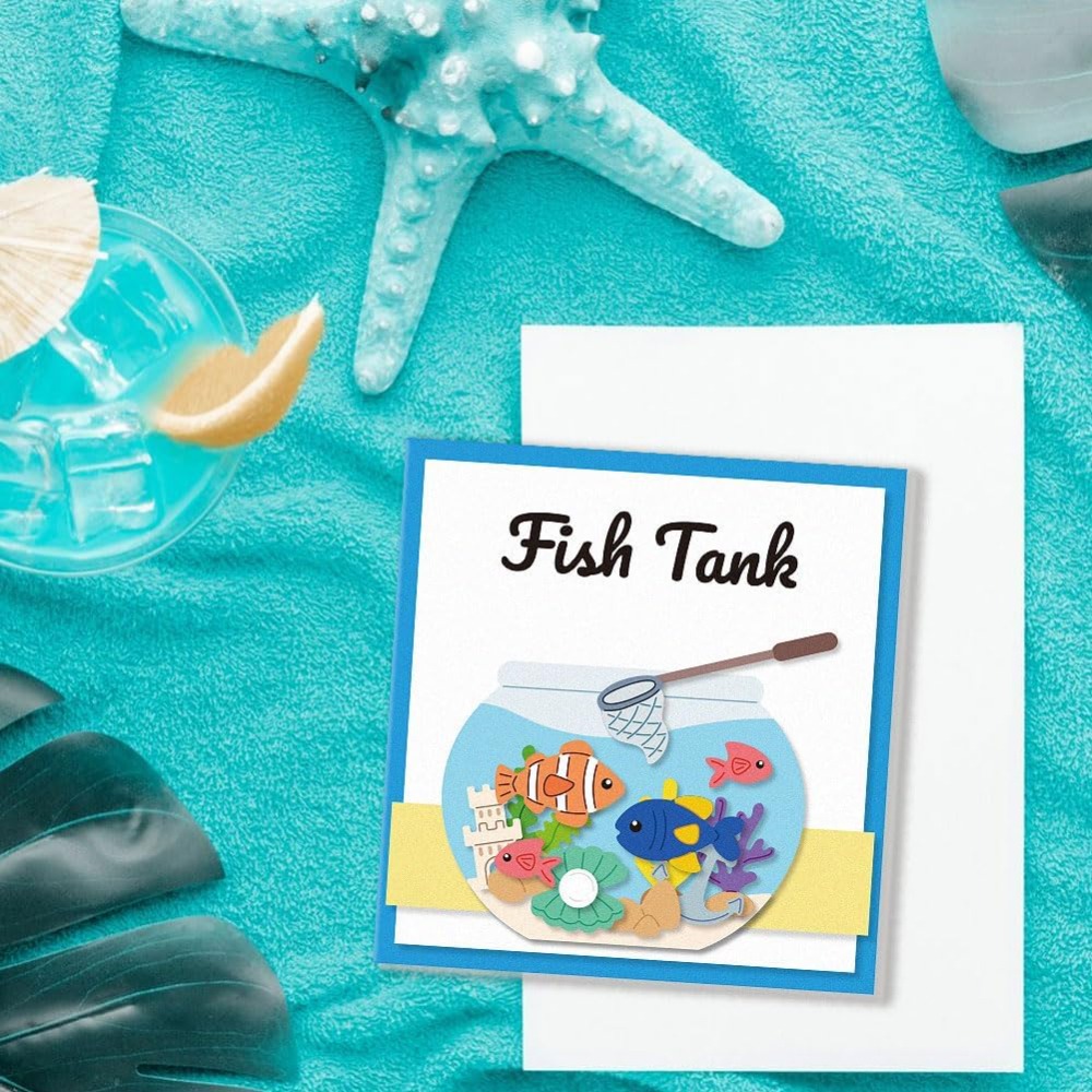 Fish Tank Die Cuts Carbon Stee - Picture Frame review and price