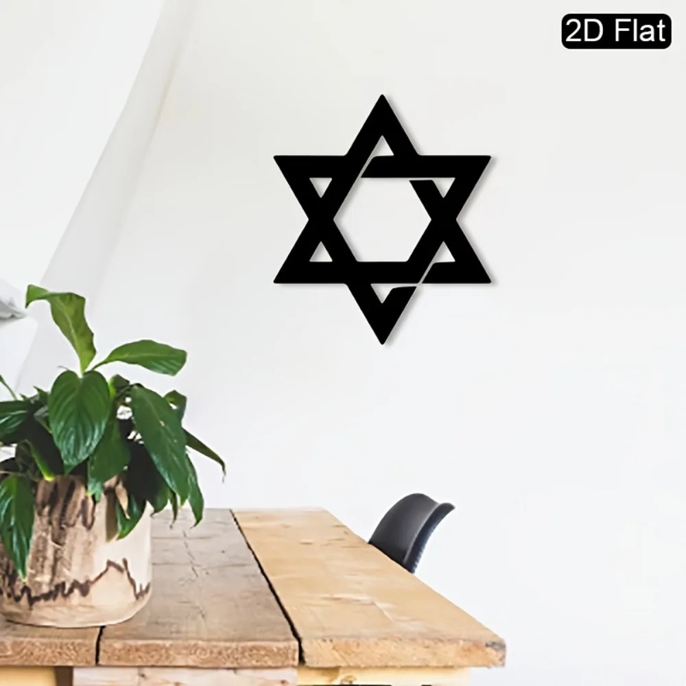 CIFBUY Iron Wall Art Star of D - Wall Art review and price