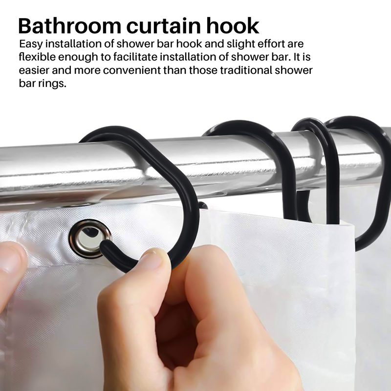 24 PCS Shower Curtain Rings Pl - Curtain Curtain review and price