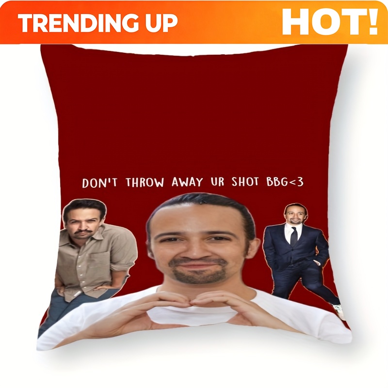 Customize 1pc Lin-Manuel Miran - Throw Pillow review and price