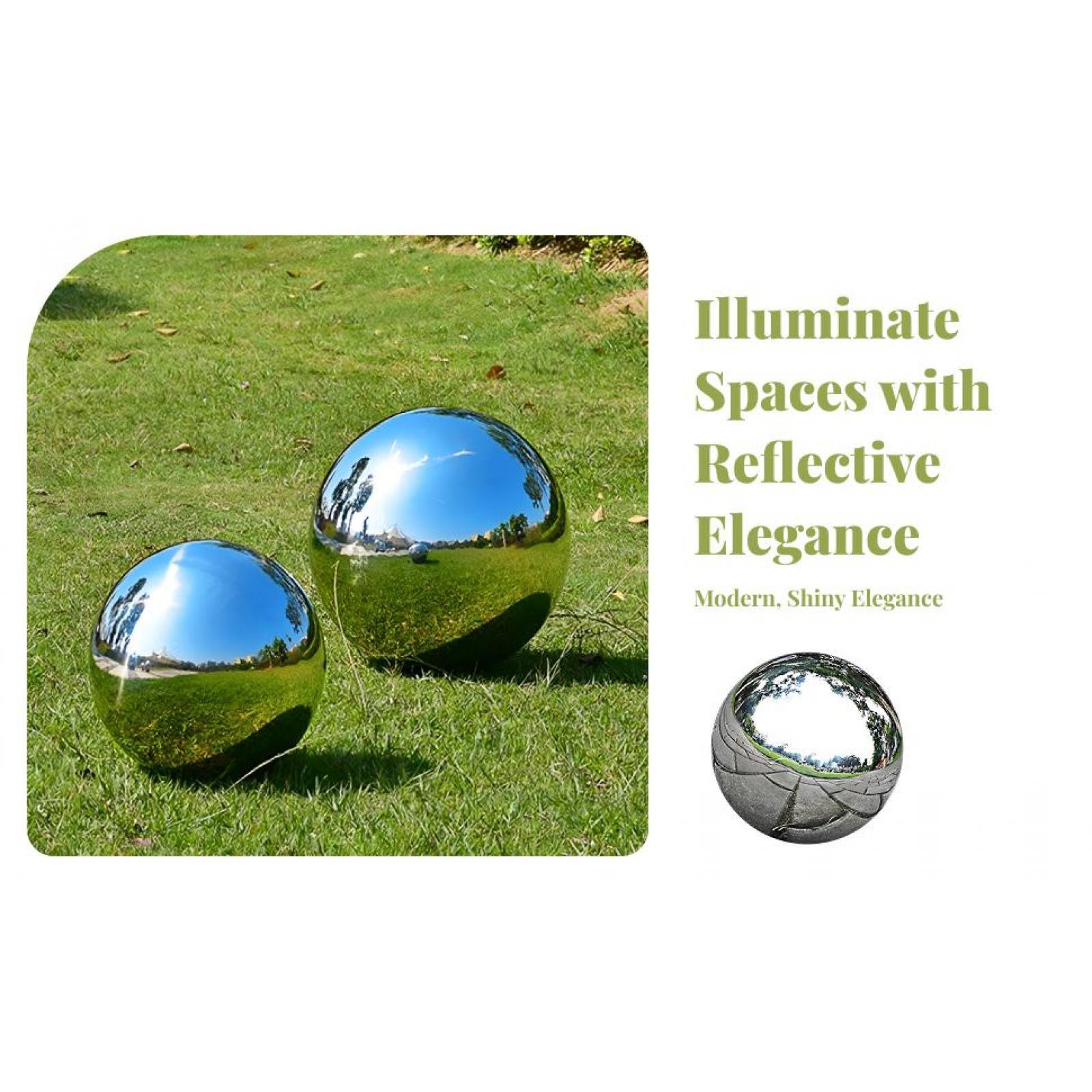 Metal Garden Decoration Stainl - Decorative Mirror review and price