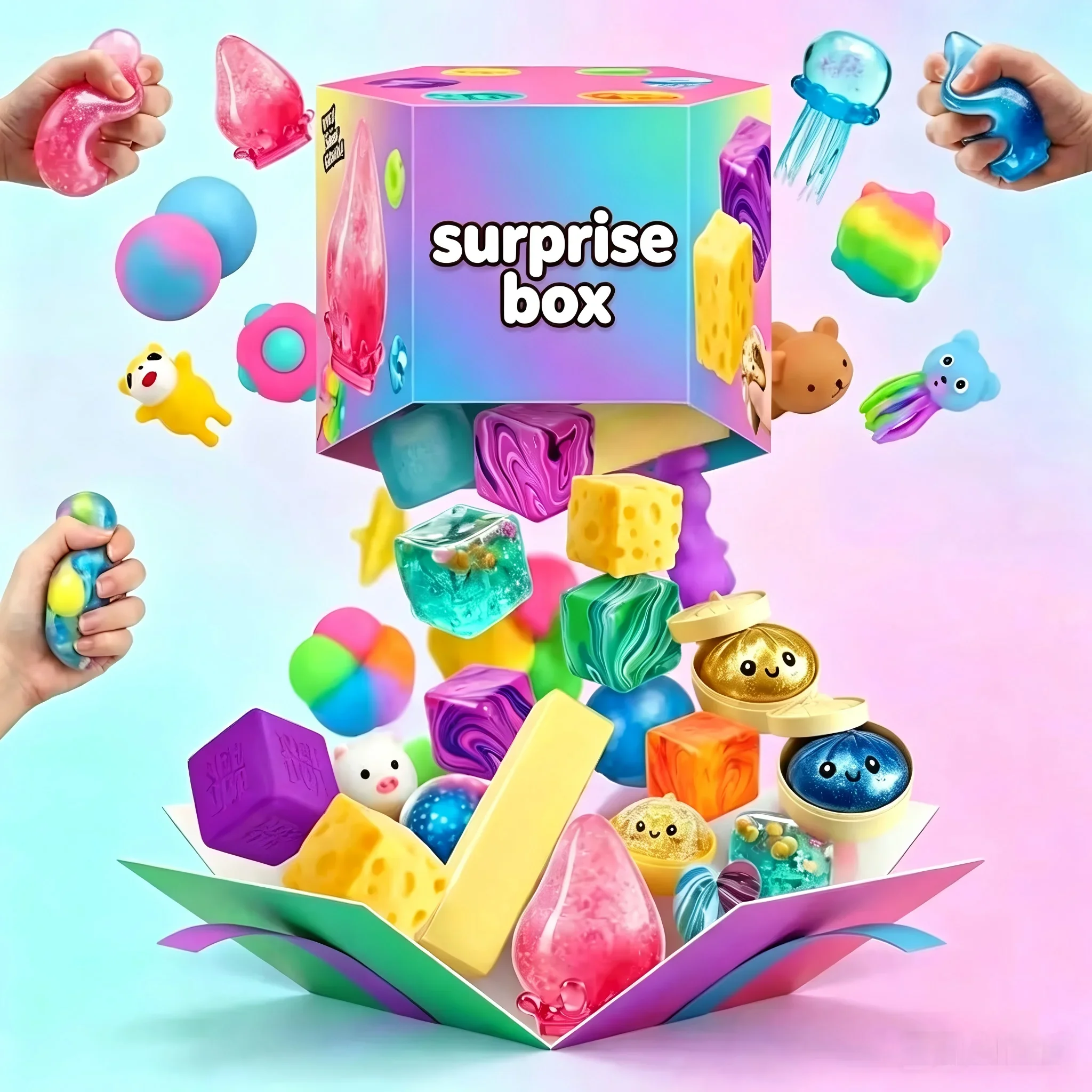 120+Pcs Surprise Box Toys Nove - Curtain Curtain review and price