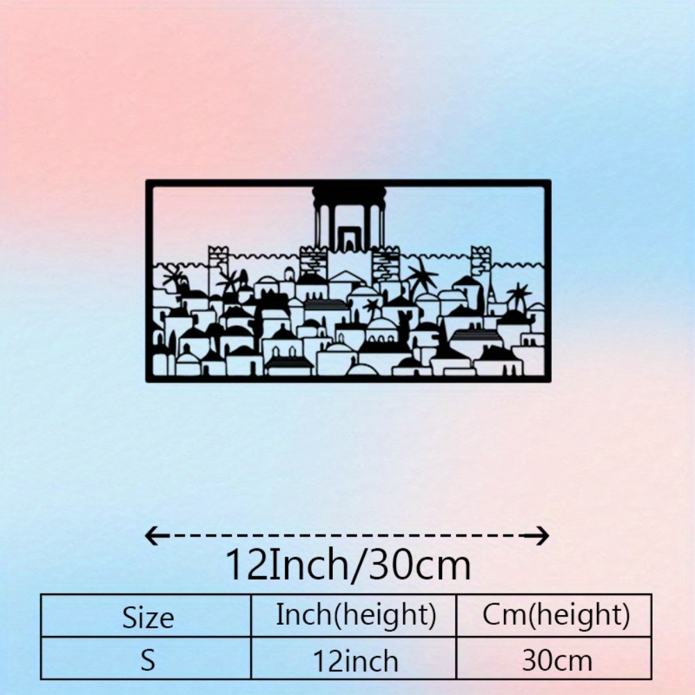 CIFBUY Metal Wall Art Jerusale - Wall Art review and price